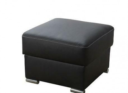 Modern stool bench upholstered footrest corner stool in black ottoman stool